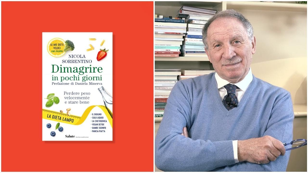 Perdere peso velocemente e stare bene: il libro di Nicola Sorrentino in edicola con Salute