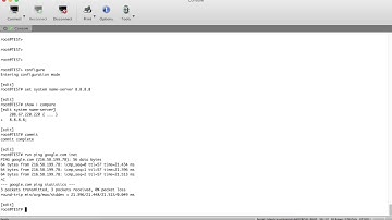 configure dns on juniper 04