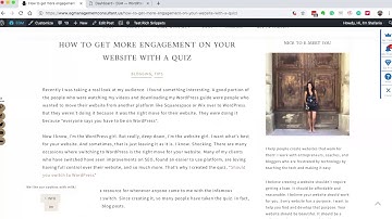 Does your blog have a super sidebar?