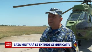 Baza Aeriană Mihail Kogălniceanu se extinde. Comandantul unității a oferit câteva detalii