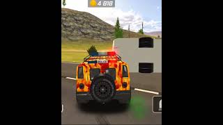Drifting Police Car Driving Offroad Driving #shorts #automobile #bussid #games screenshot 1