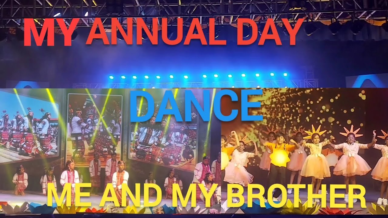 MY SCHOOL ANNUAL DAY DANCE ME AND MY BROTHER DANCE|pavan vidhu - YouTube