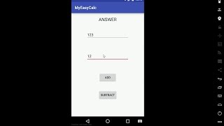 Android Studio Simple Beginner Tutorials :Creating a Simple Calculator App Part 2(Emulator Testing)