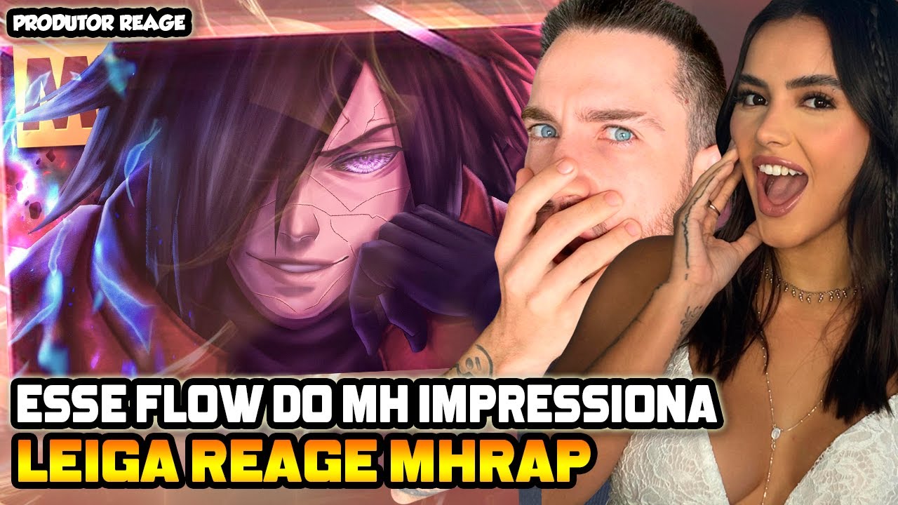 LEIGA REAGE Tipo Madara 2 ☢️ | (Naruto) | Style Trap | Prod. Sidney Scaccio | MHRAP (REACT)