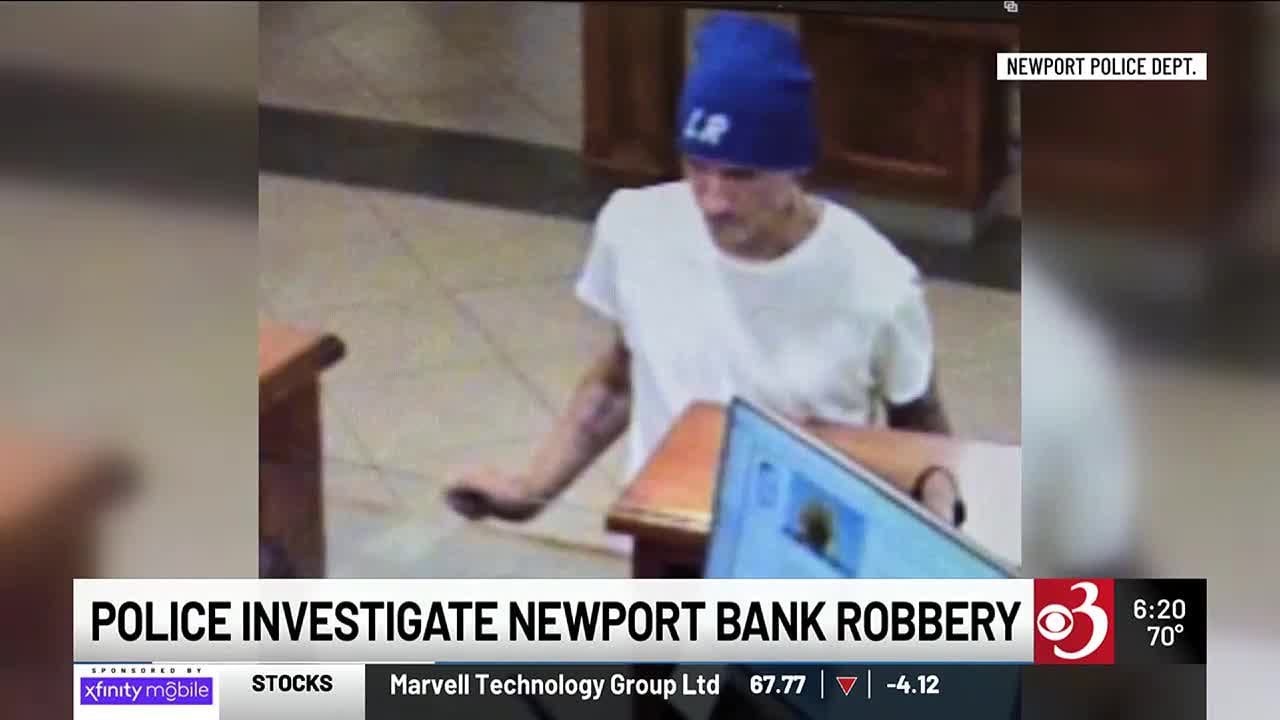 New Hampshire man arrested in Vermont bank robbery - YouTube