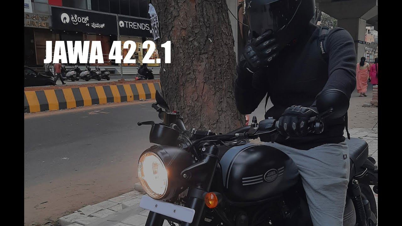 JAWA 42 2.1 Test Ride 4K 60FPS | Pure Sound