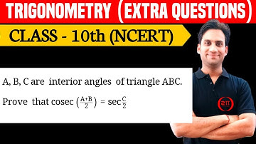 A, B, C are interior angles of triangle ABC. Prove that cosec (A+B/2) = sec C/2.