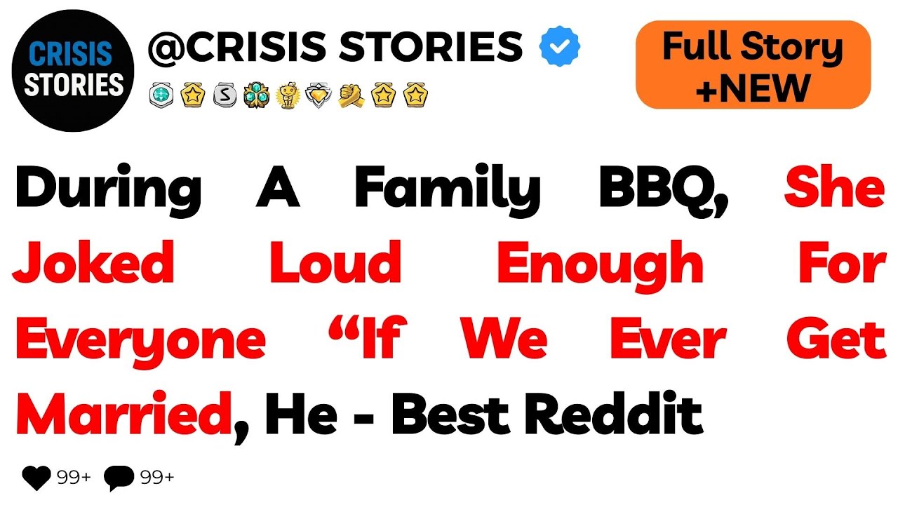 During A Family BBQ, She Joked Loud Enough For Everyone “If We Ever Get Married, He...