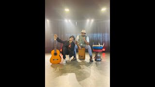 YUDI X NIKO Drum (Cajon) and Dance Collab on Beggin by Maneskin
