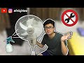 HOW TO CLEAN YOUR FAN WITHOUT REMOVING THE CASING | Vlog #18