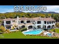 Inside a $34,900,000 CALIFORNIA MEGA MANSION with Ocean Views!