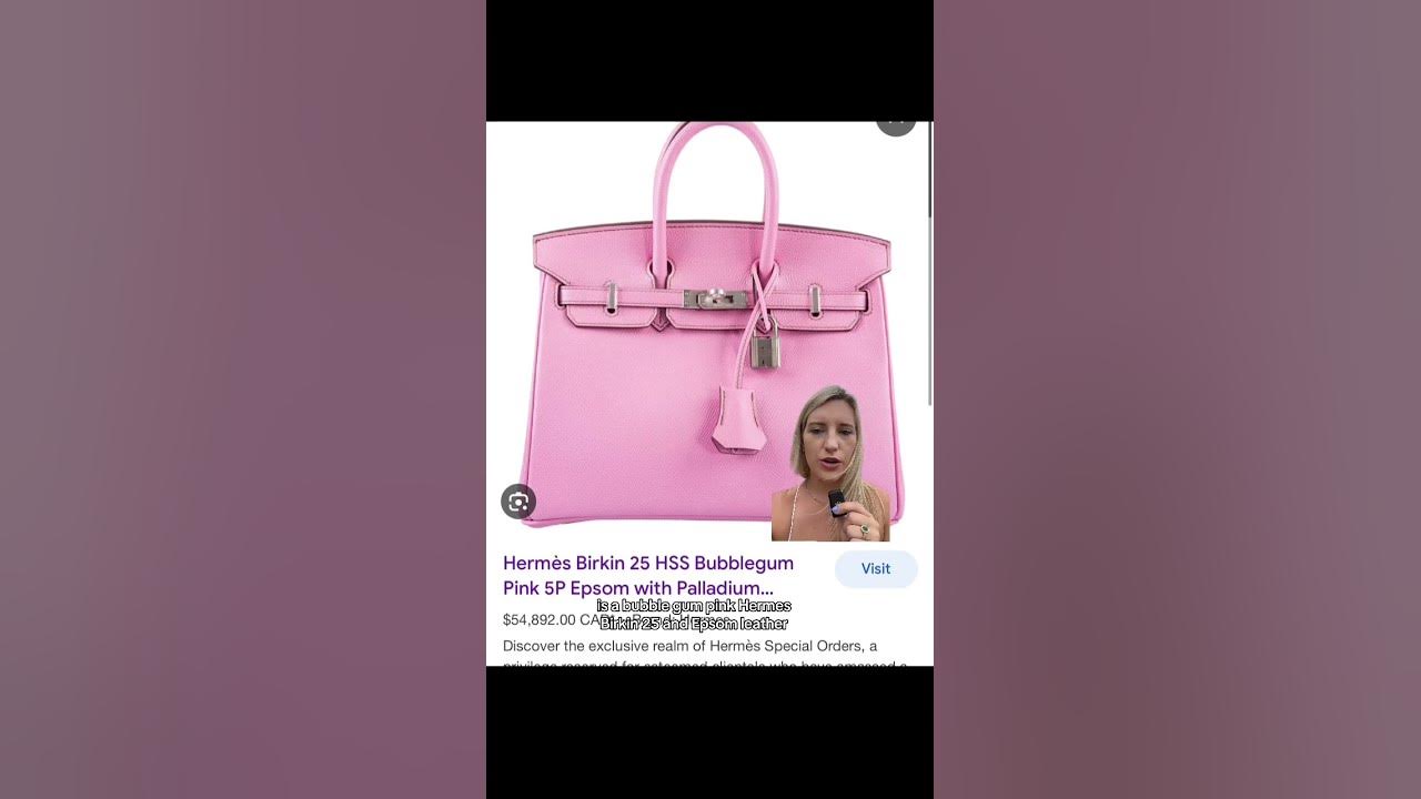 bubblegum pink birkin