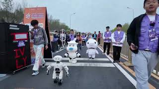 Tiny robot, huge vibes — MiniPi hits the marathon track!