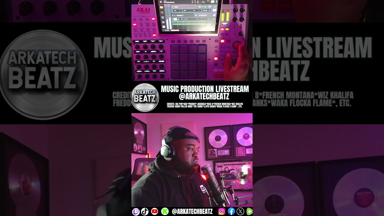 More beats from our livestream cook ups! Make sure you're tapped in!