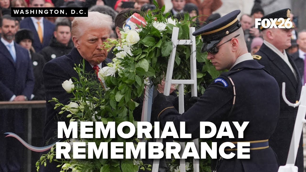 President Trump Memorial Day Tribute