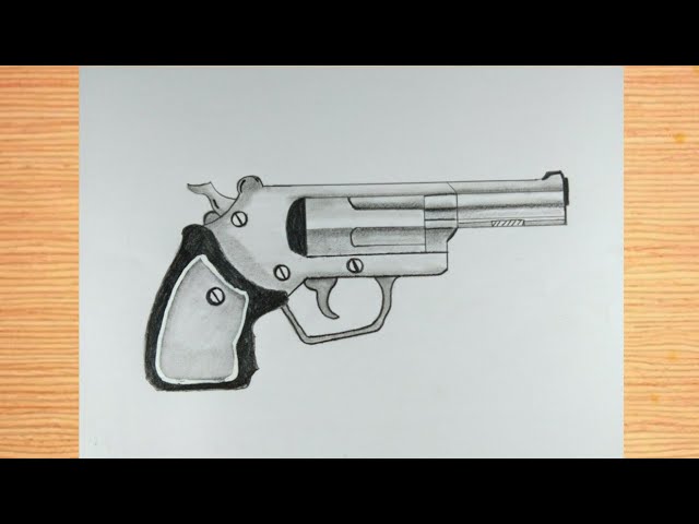 16+ Drawing Of Pistol