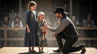 “Don’t Take Her—She’s Only Three!” The Girl Begged on the Auction Block - Until A Cowboy Stood Up