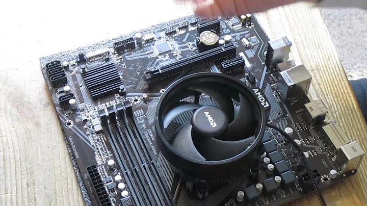 AMD CPU 冷卻器安裝教學