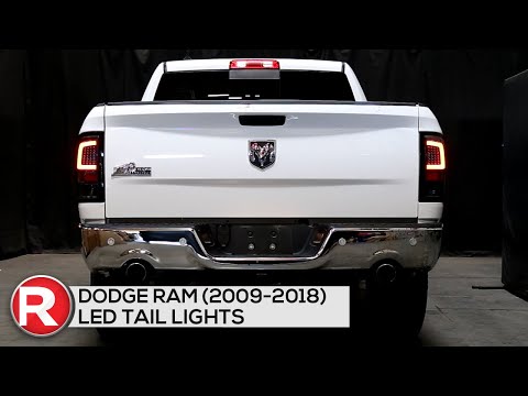 DIY Install + Demo: Spec-D LED Tail Lights Dodge Ram (2009-2018) w/ LED Light Bar – Black / Chrome