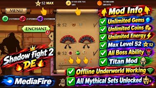 Shadow Fight 2 Mod APK 2026 🔥 Latest Version | Max Level 52 + Unlimited Everything screenshot 5