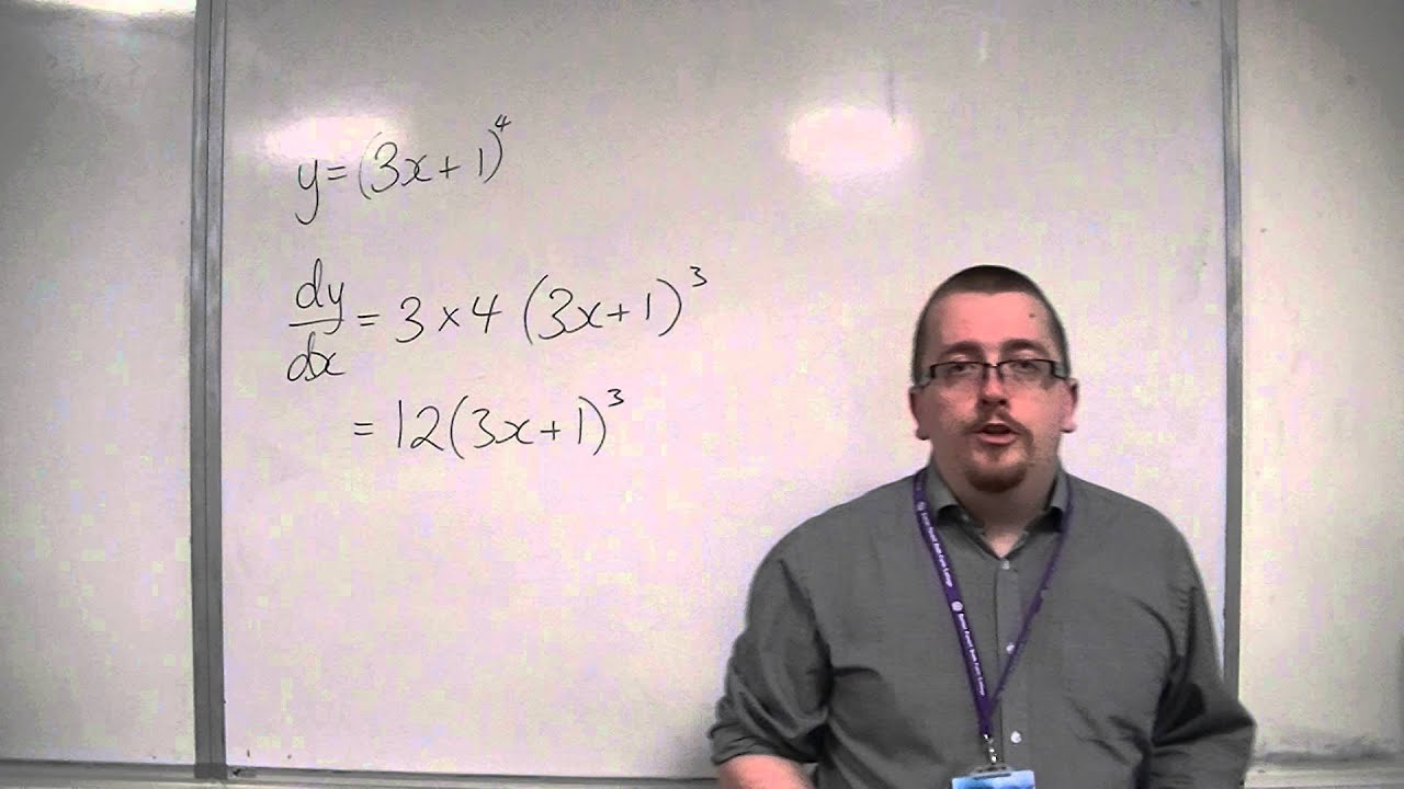 OCR MEI Core 3 7.04 Reversing the Chain Rule - YouTube