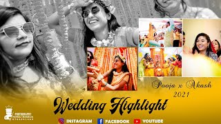 Pooja 💕 Akash | 2021 | Highlight Video 🎞️🎥| Energetic | Like👍 share📤 & Subscribe ❤️