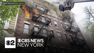 2 killed, 11 hurt, dozens displaced in Bronx fire, officials say