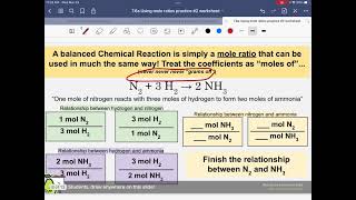 Dimensional Analysis and Mole Ratios (notes for absent students)