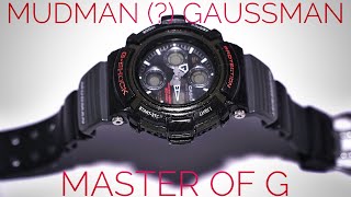 Casio AW-570 Master of G Mudman G-Shock watch review | BONUS first  anti-magnetic G-Shock Gaussman