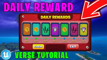 How To Make A Tycoon Daily Reward in UEFN (Verse Tutorial)