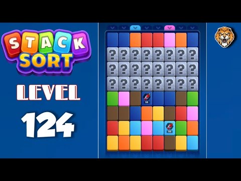 Stack Sort : Color Puzzle Level 124 Walkthrough