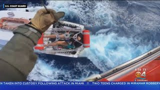 US Coast Guard Rescued Man Bitten By Shark