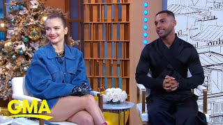 Lucien Laviscount and Camille Razat on new season of ‘Emily in Paris’ l GMA