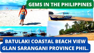 Amazing Coastal Beach View Of Batulaki, Glan Sarangani Province Gem In The Philippines