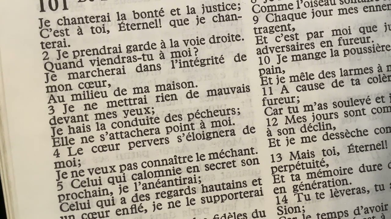 Fuir le Mal\ Ps 34:13-14