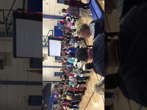 Bobby Ray Memorial Elementary School's Veteran's Day service 2019