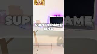The SuperFrame Epic desk is TOTALLY worth it! #setup #pcgaming #study