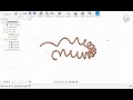 Уроки Fusion360: Построение разнообразных пружин и спиралей. How to draw curved coil spring