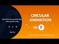 Circular Animation in Figma