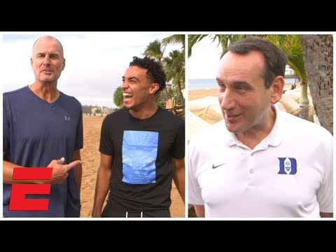 Coach K dives into hype surrounding Duke's Zion Williamson, RJ Barrett | CBB Sound
