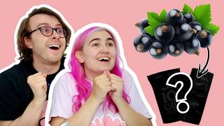 which FOOD tastes most like real BLACKCURRANT? 🫐💜  #brainboxkey #satisfying #shorts