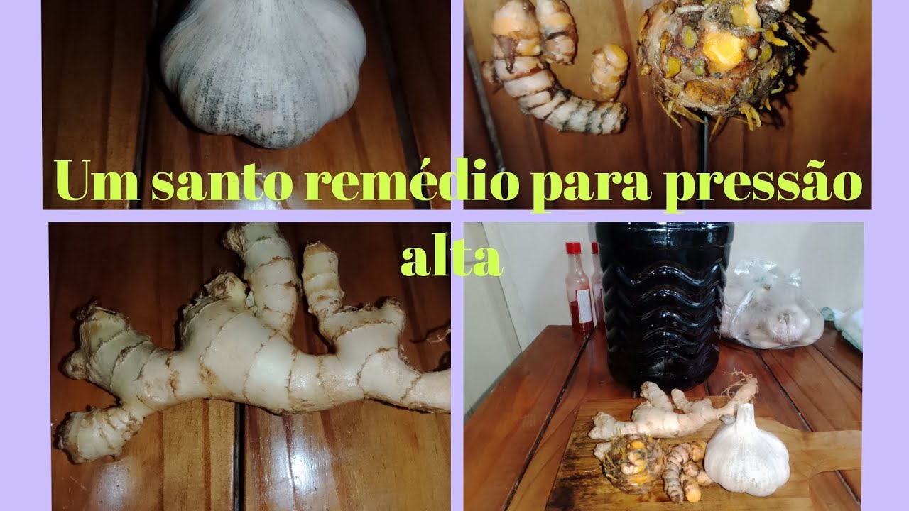 Remédio caseiro para pressão alta - YouTube