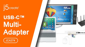 j5create® USB™ Type-C Multi-Adapter JCA374