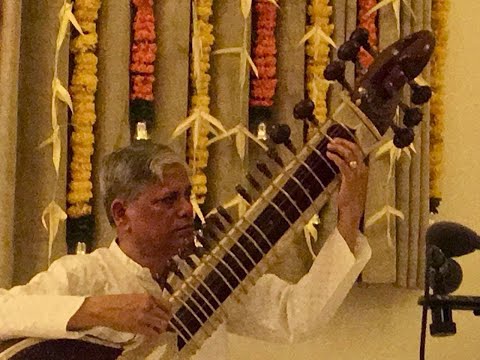 Pandit Pushpraj Koshti, Raga Bhinna Shadaj, Hyderabad Baithak 2019, Vivek Kurangale (Pakhawaj)