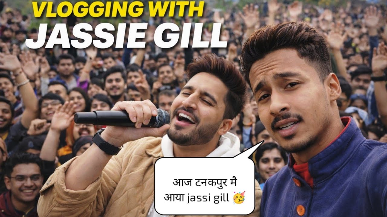 “टनकपुर में जैसी गिल का लाइव शो 😍🎶”#dailyvlog 