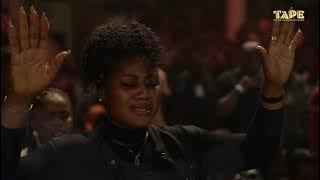 The Atmosphere is filled with deep worship and spiritual intimacy as Nathaniel Bassey Ministers