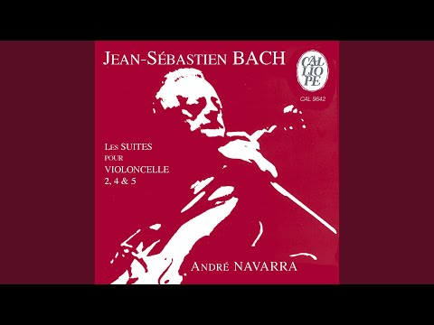 Cello Suite No. 2 in D Minor, BWV 1008: V. Menuet I-II