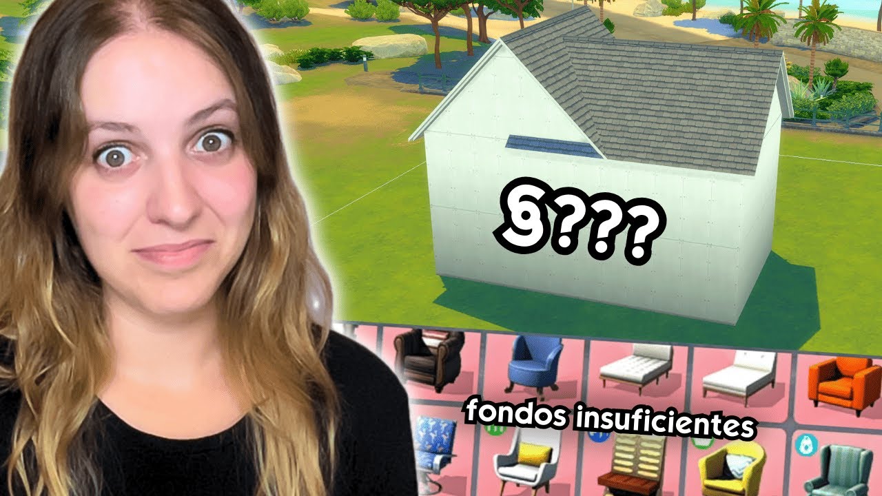 HAGO una CASA en LOS SIMS 4 pero EL PRESUPUESTO es SECRETO || Marta