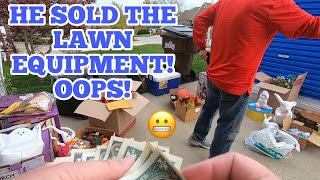 Garage Sale Thrift With Me! Mini Haul & My New Curly Hair!