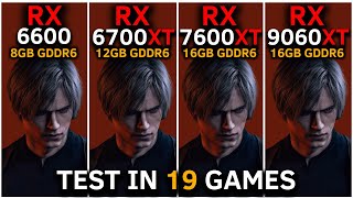 RX 6600 vs RX 7600 XT vs RX 6700 XT vs RX 9060 XT | RT + FSR 3 / FSR 4 | Best Budget GPU 2025?